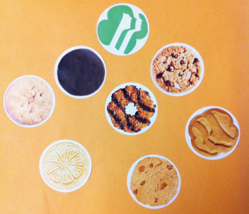 Girl Scout Cookie Season Is In Full Swing Made Some Cookie Labels